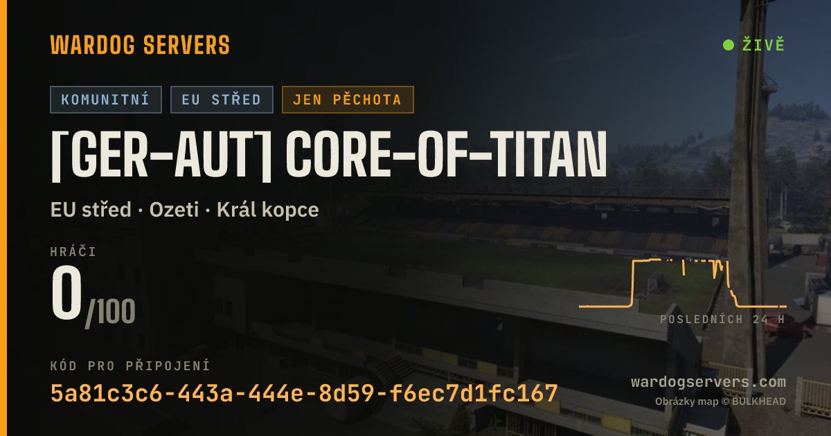 Živý stavový banner serveru [GER-AUT] Core-of-Titan