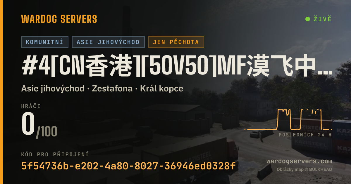 Živý stavový banner serveru #4[CN香港][50V50]MF漠飞中文社区|QQ群478839731|禁压家禁狙禁发射器禁固定武器