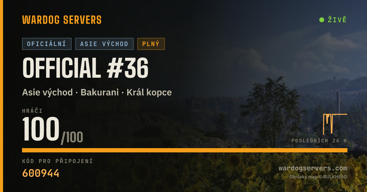 Živý stavový banner serveru Official #36