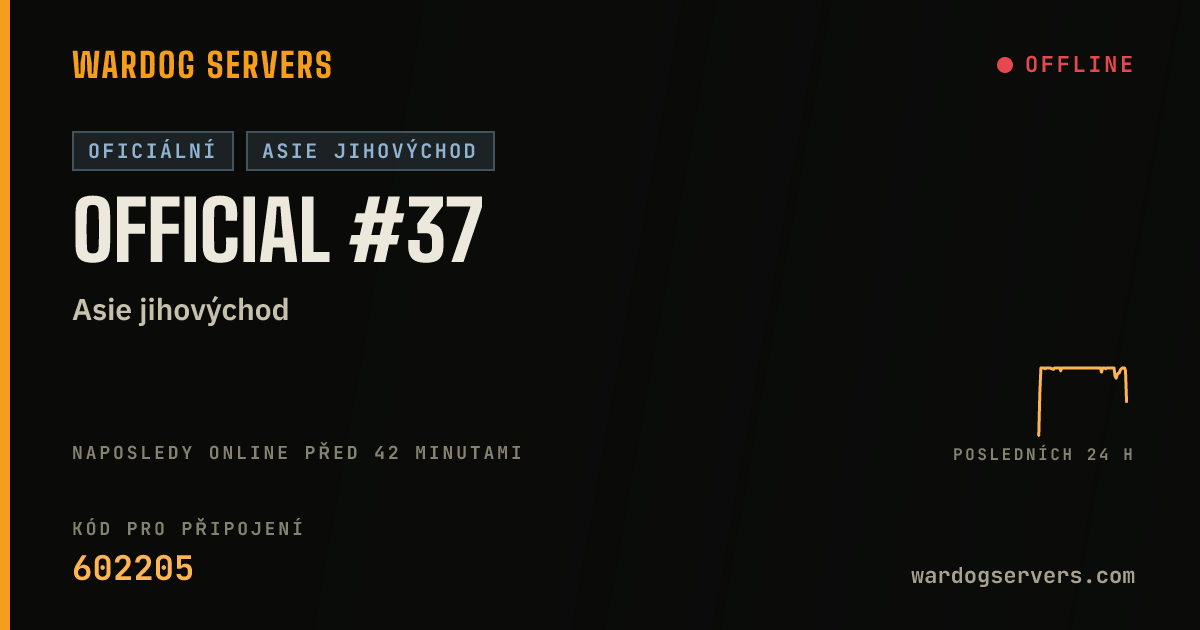Živý stavový banner serveru Official #37