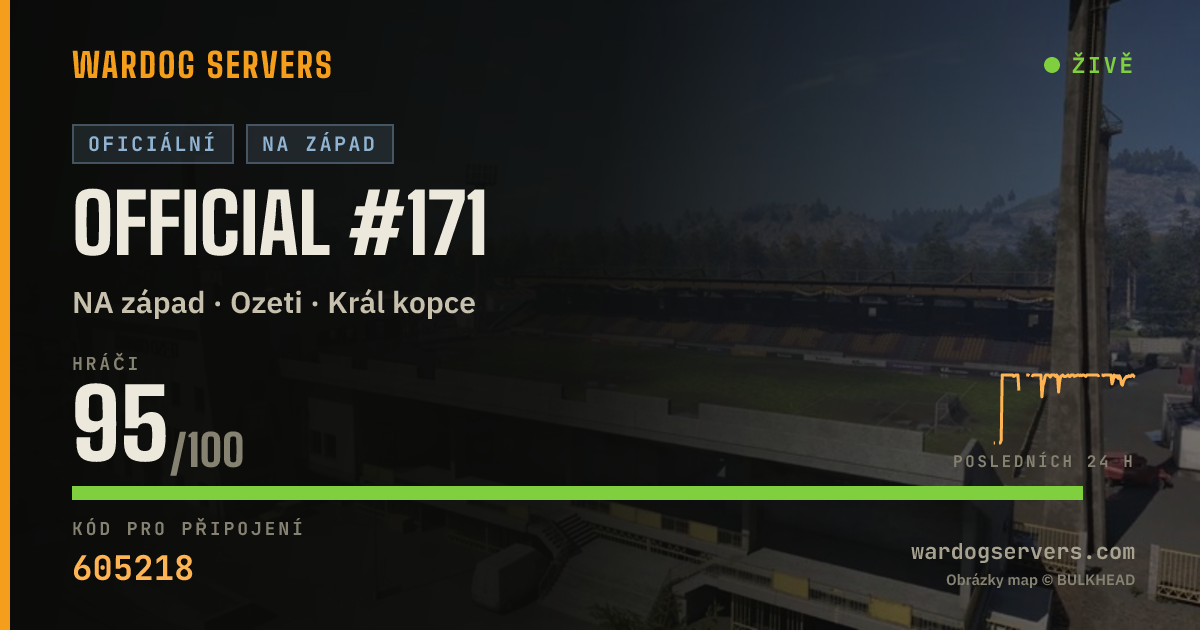 Živý stavový banner serveru Official #171