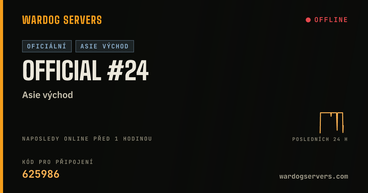 Živý stavový banner serveru Official #24