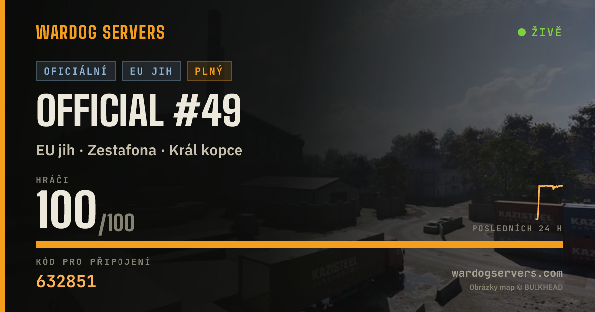 Živý stavový banner serveru Official #49