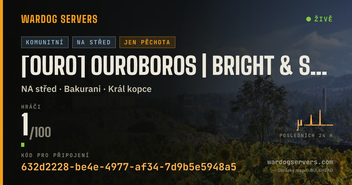 Živý stavový banner serveru [BARK] Barking Brigade | Always Bright & Sunny!