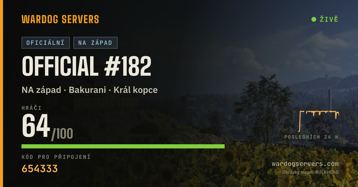 Živý stavový banner serveru Official #182