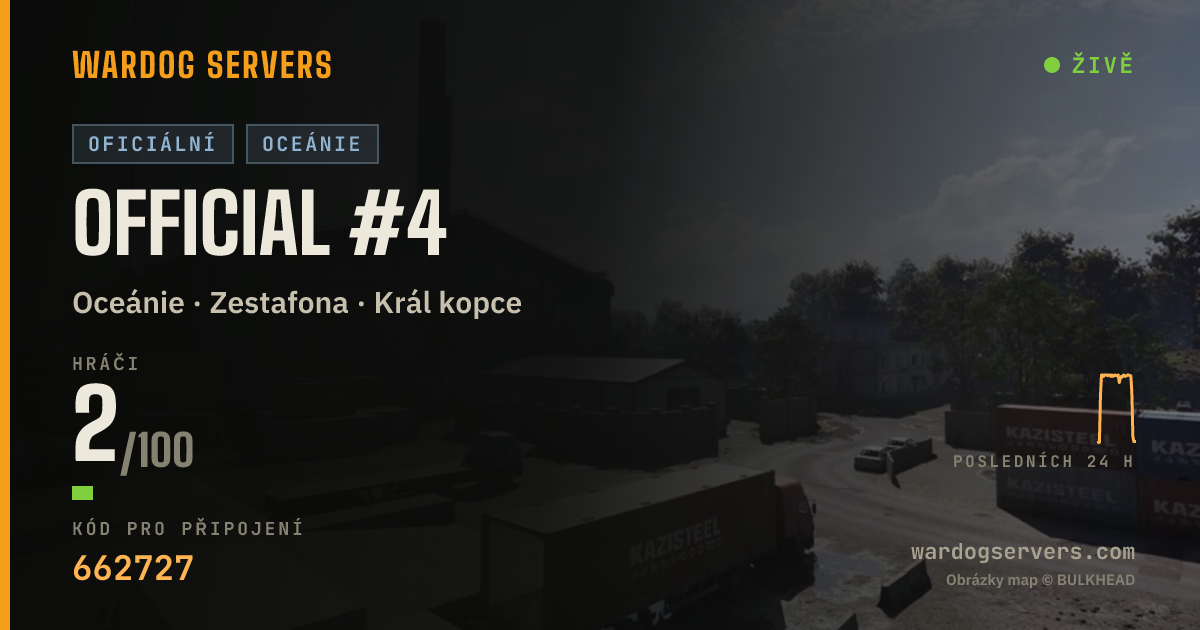 Živý stavový banner serveru Official #4