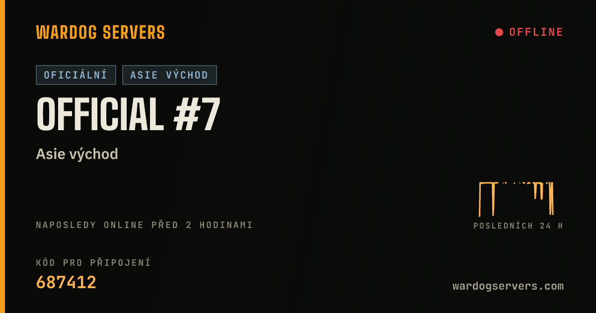 Živý stavový banner serveru Official #7
