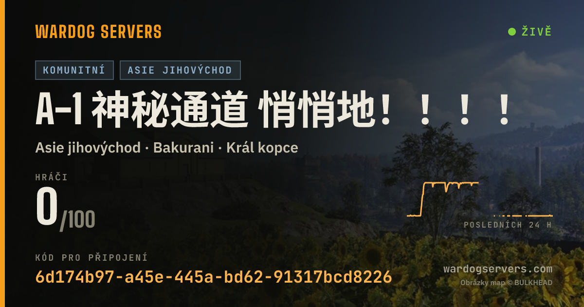 Živý stavový banner serveru A-1 神秘通道 悄悄地！！！！
