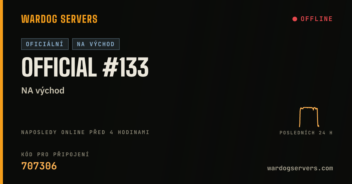 Živý stavový banner serveru Official #133