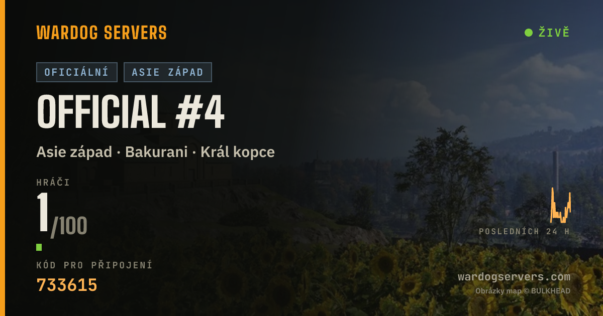 Živý stavový banner serveru Official #4