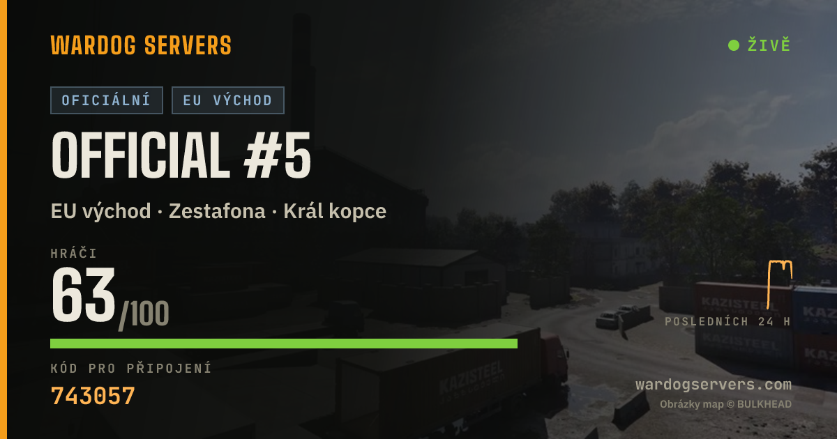 Živý stavový banner serveru Official #5