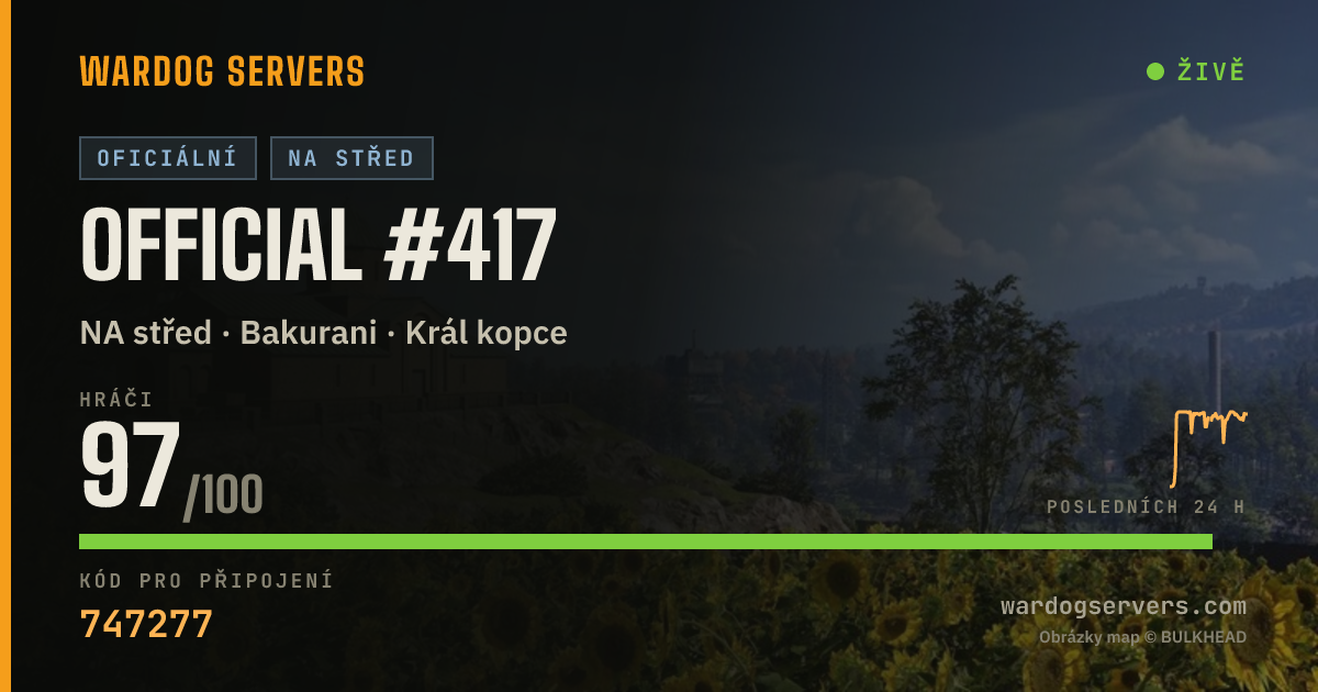 Živý stavový banner serveru Official #417