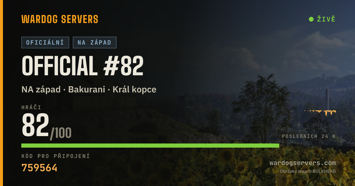 Živý stavový banner serveru Official #82