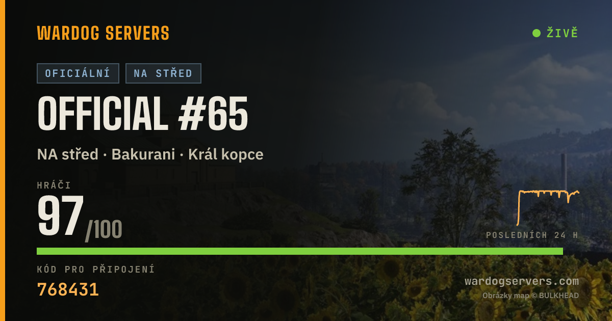 Živý stavový banner serveru Official #65