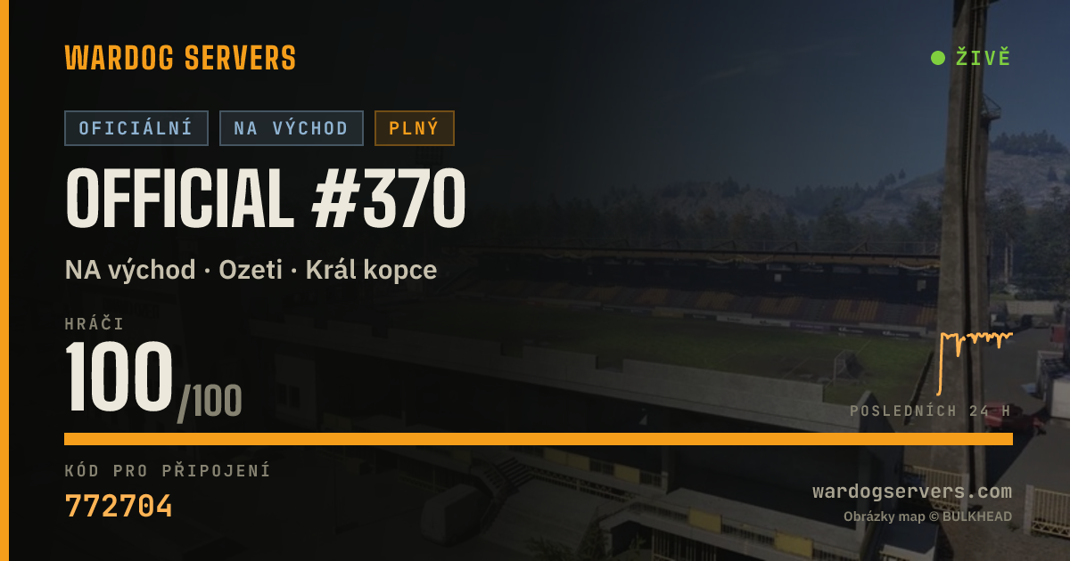 Živý stavový banner serveru Official #370