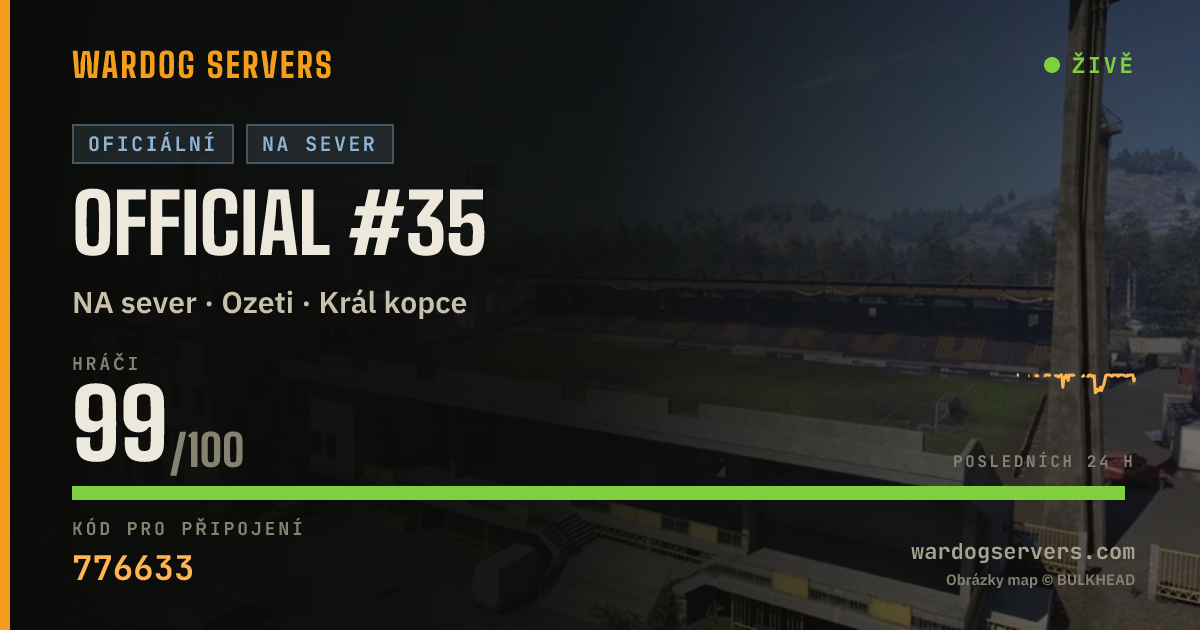 Živý stavový banner serveru Official #35