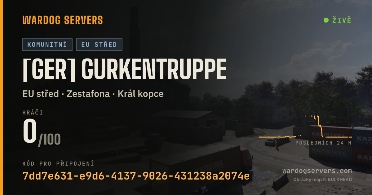 Živý stavový banner serveru [GER] Gurkentruppe