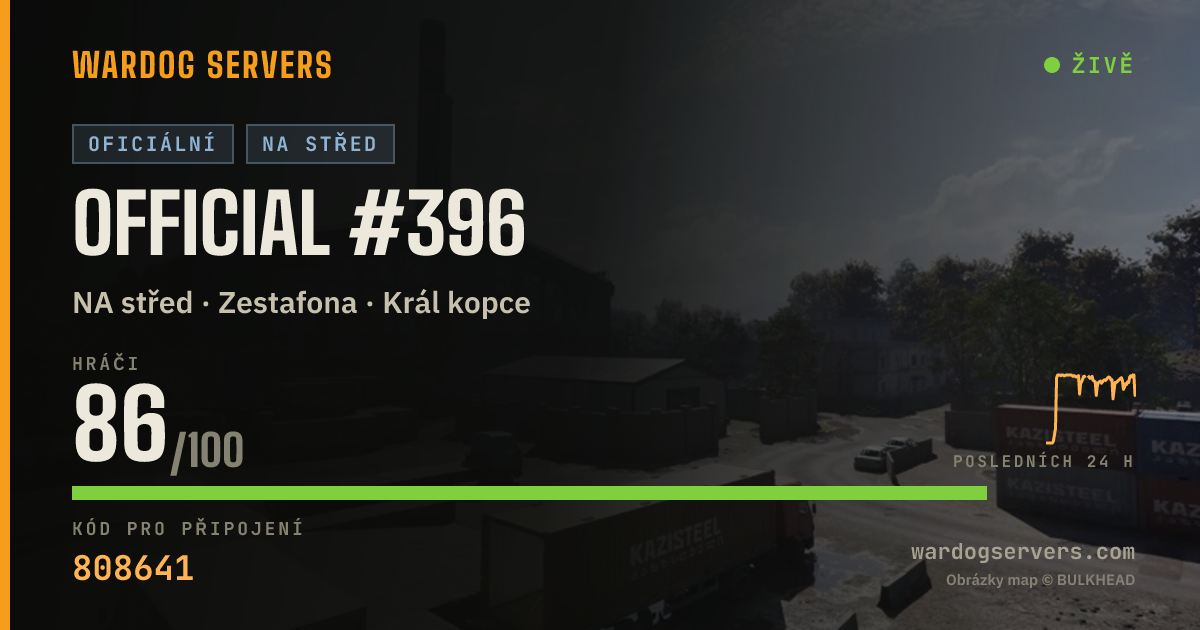 Živý stavový banner serveru Official #396