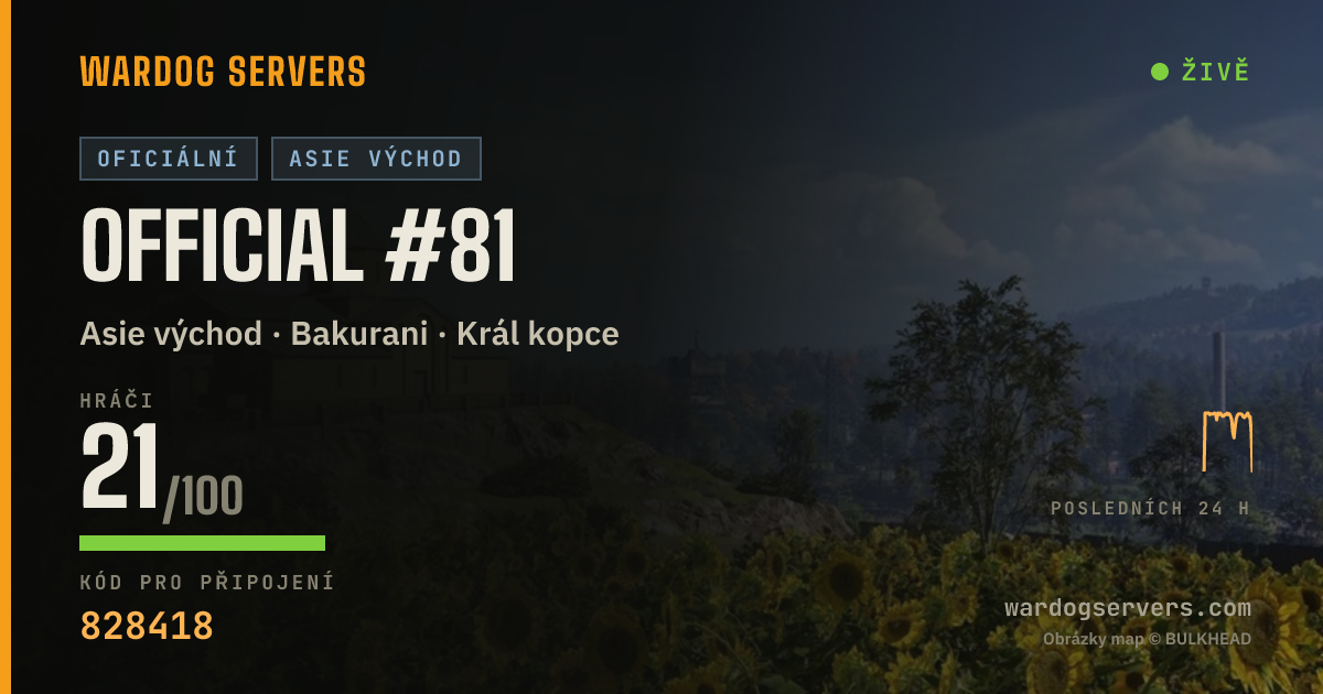 Živý stavový banner serveru Official #81