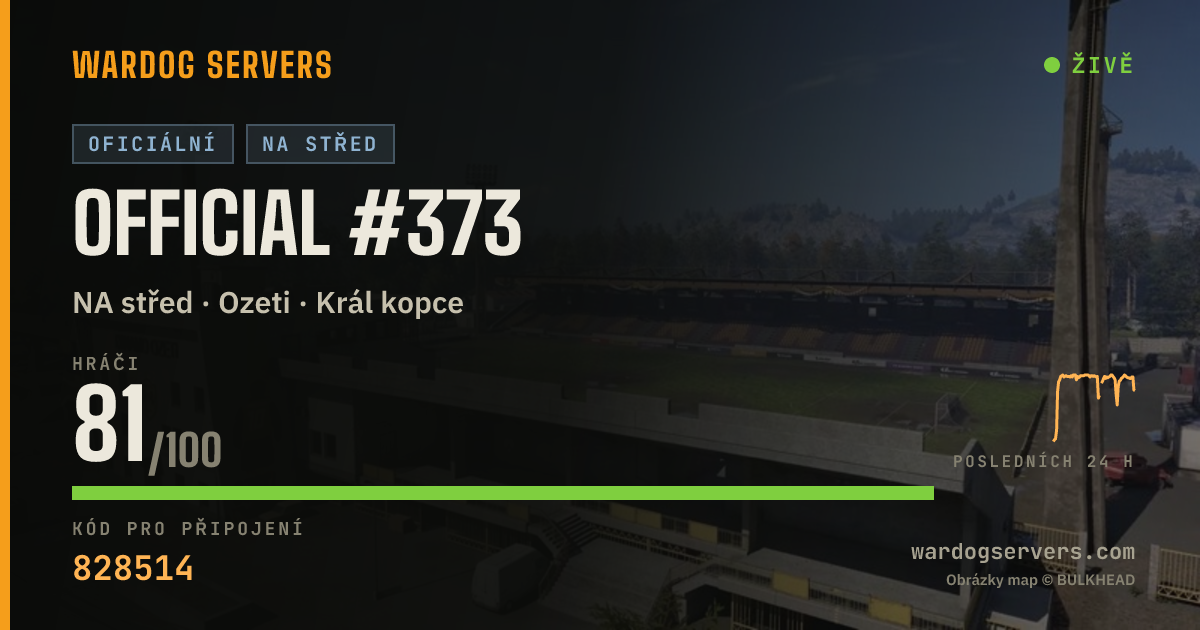 Živý stavový banner serveru Official #373