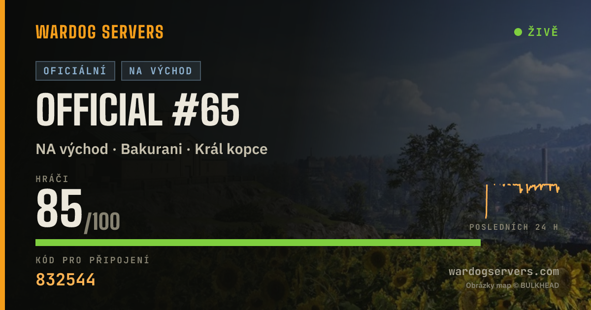 Živý stavový banner serveru Official #65