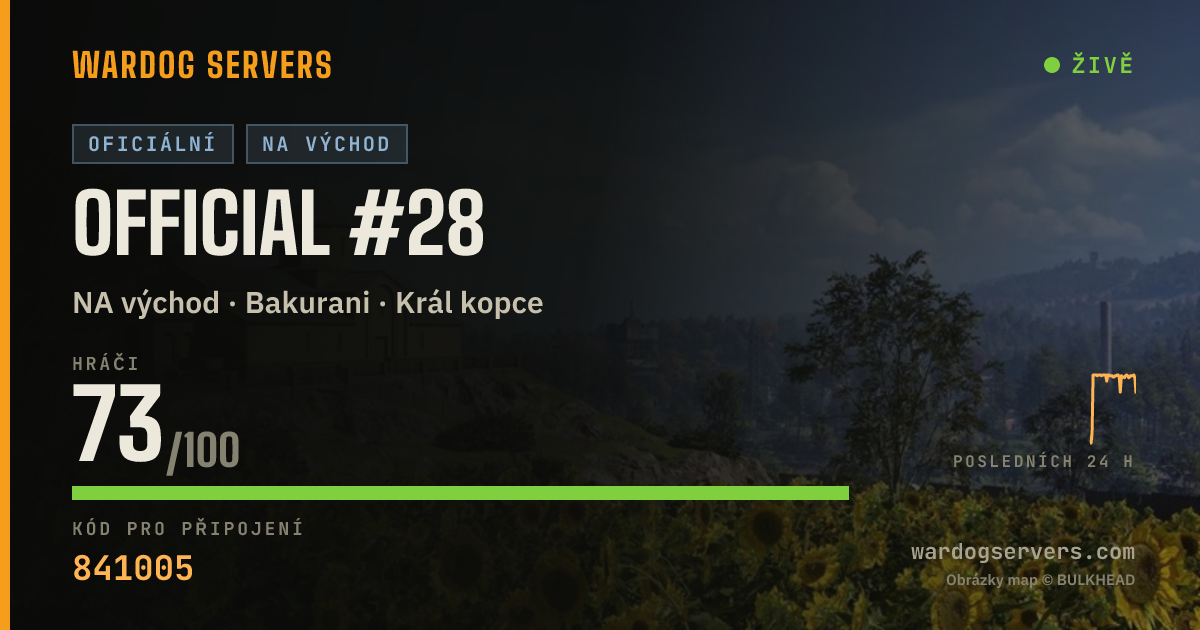 Živý stavový banner serveru Official #28