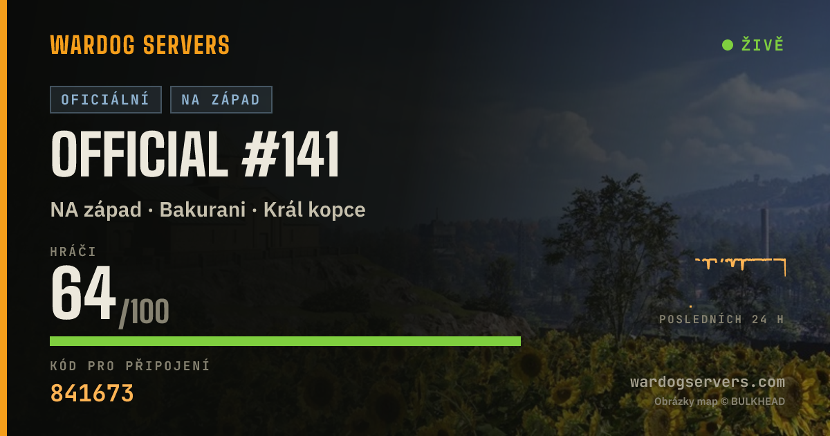 Živý stavový banner serveru Official #141