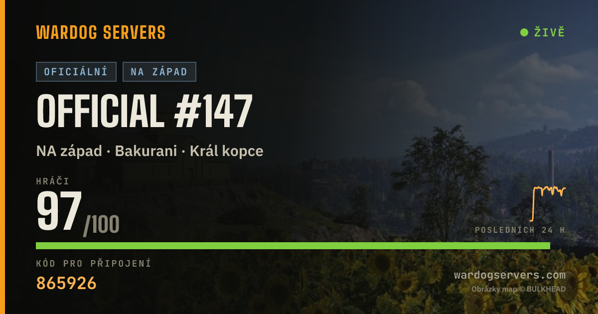 Živý stavový banner serveru Official #147