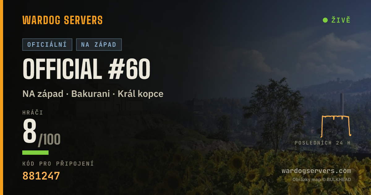 Živý stavový banner serveru Official #60