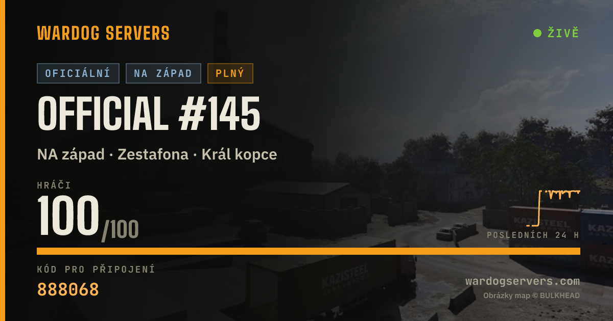 Živý stavový banner serveru Official #145