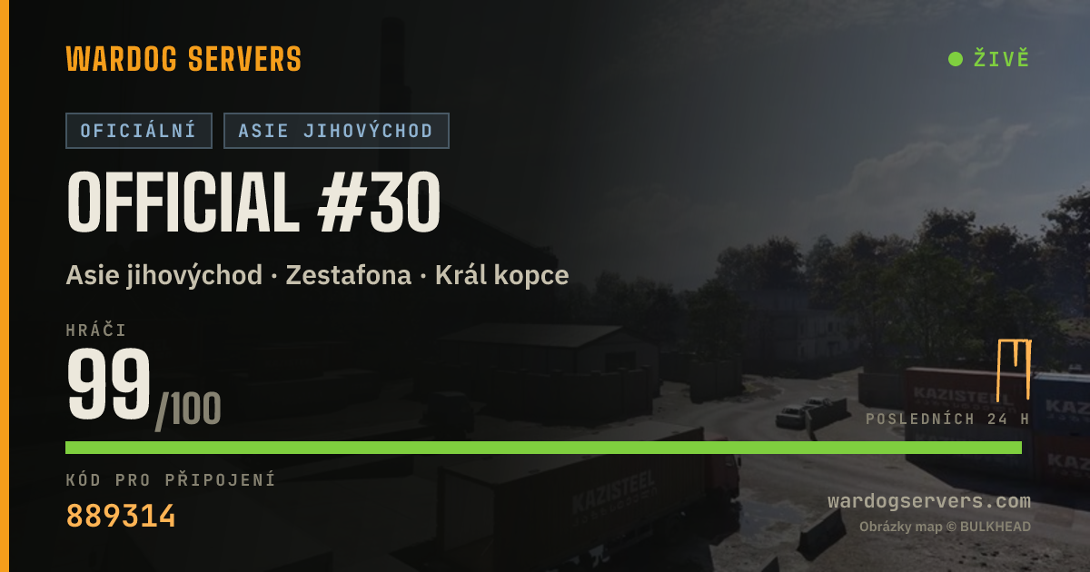 Živý stavový banner serveru Official #30