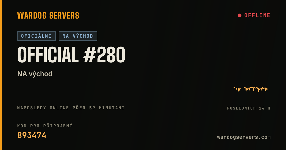 Živý stavový banner serveru Official #280