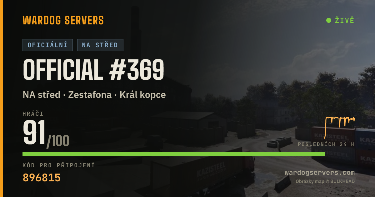 Živý stavový banner serveru Official #369