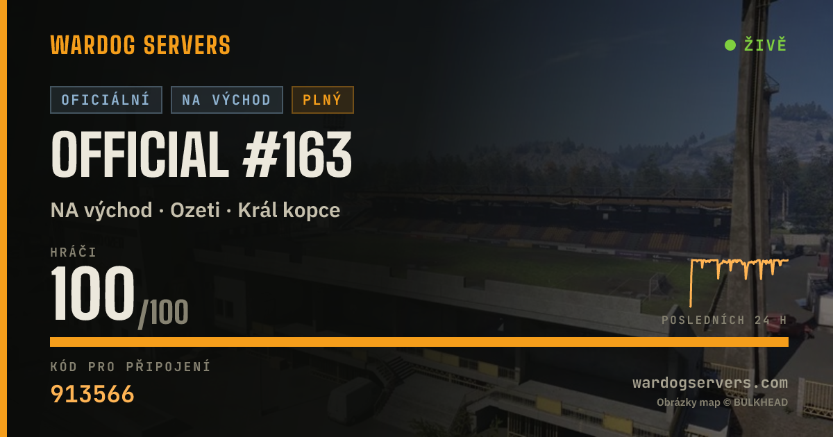 Živý stavový banner serveru Official #163