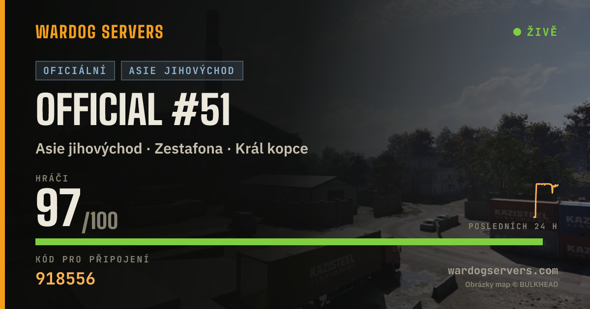 Živý stavový banner serveru Official #51