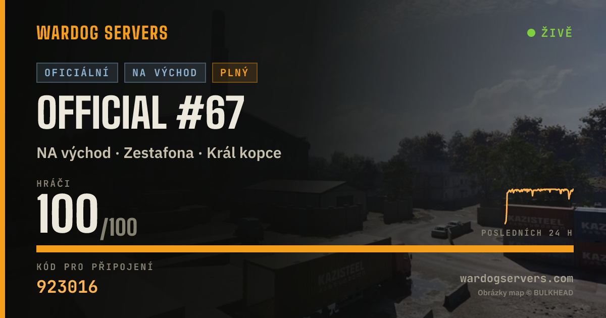 Živý stavový banner serveru Official #67