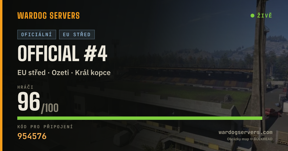 Živý stavový banner serveru Official #4