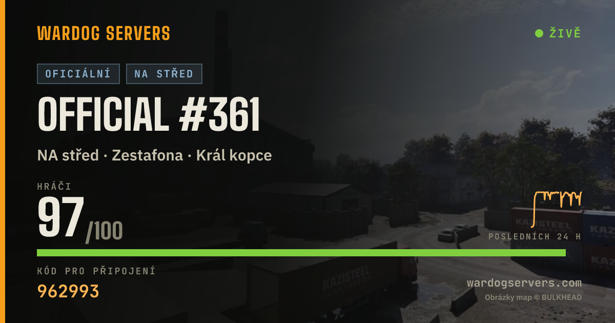 Živý stavový banner serveru Official #361