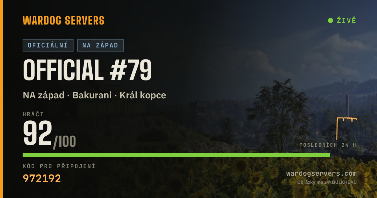 Živý stavový banner serveru Official #79