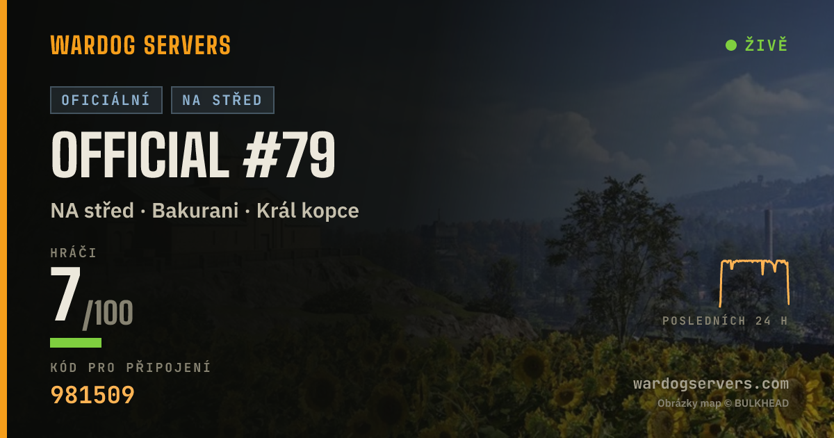 Živý stavový banner serveru Official #79