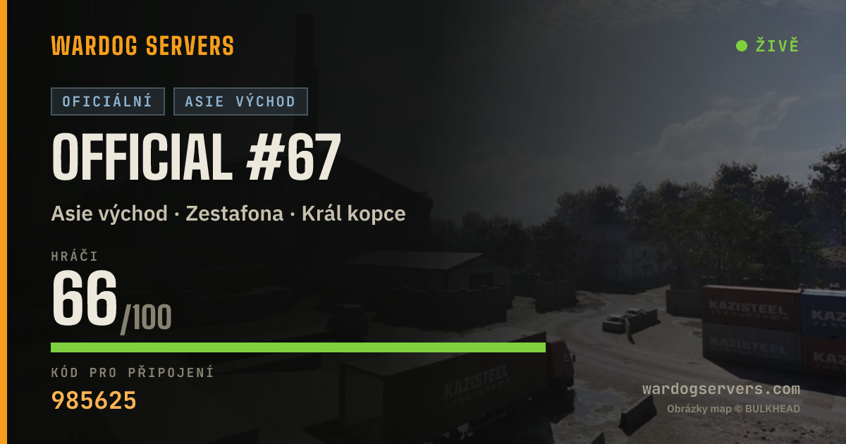Živý stavový banner serveru Official #67