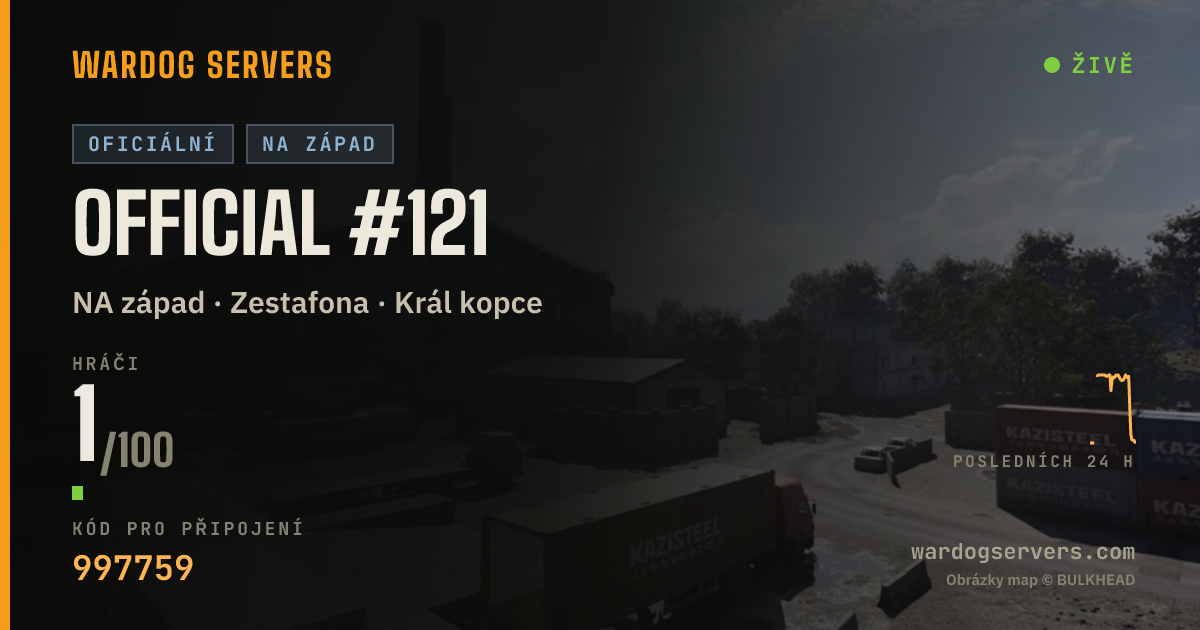 Živý stavový banner serveru Official #121