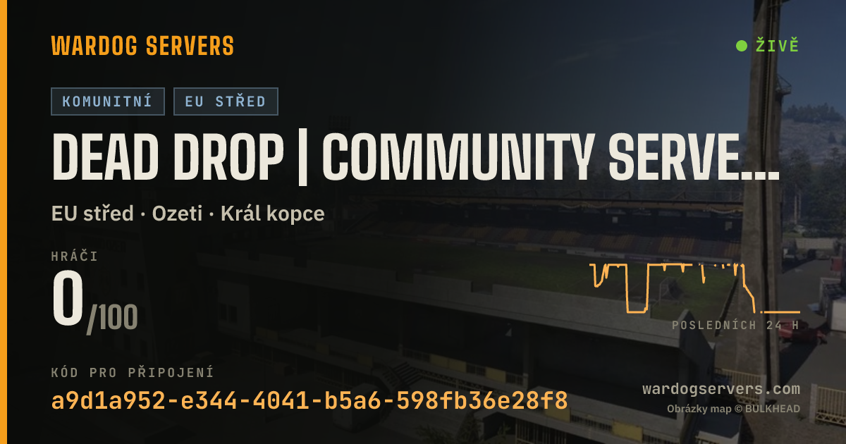 Živý stavový banner serveru Dead Drop | Community Server [GER/EU]