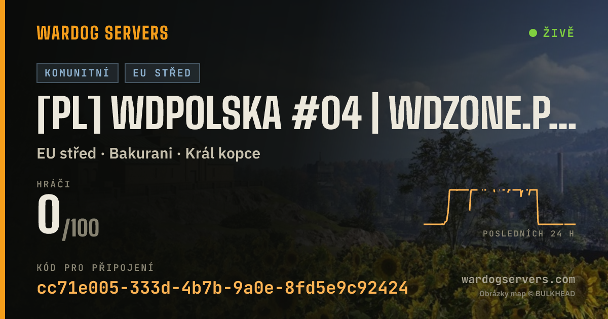 Živý stavový banner serveru [PL] WDPolska #04 | WDZONE.PL | RANKING/EKIPY/WDR