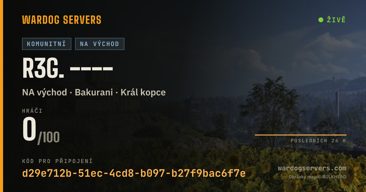 Živý stavový banner serveru r3G. ----