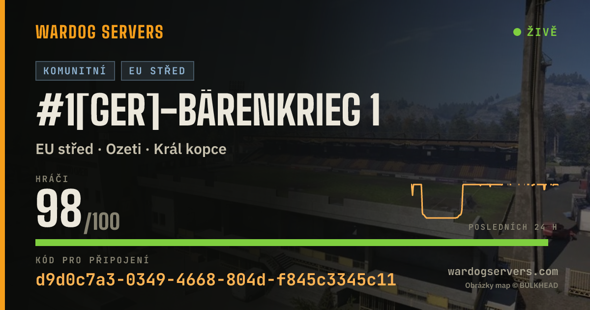 Živý stavový banner serveru #1[GER]-Bärenkrieg 1