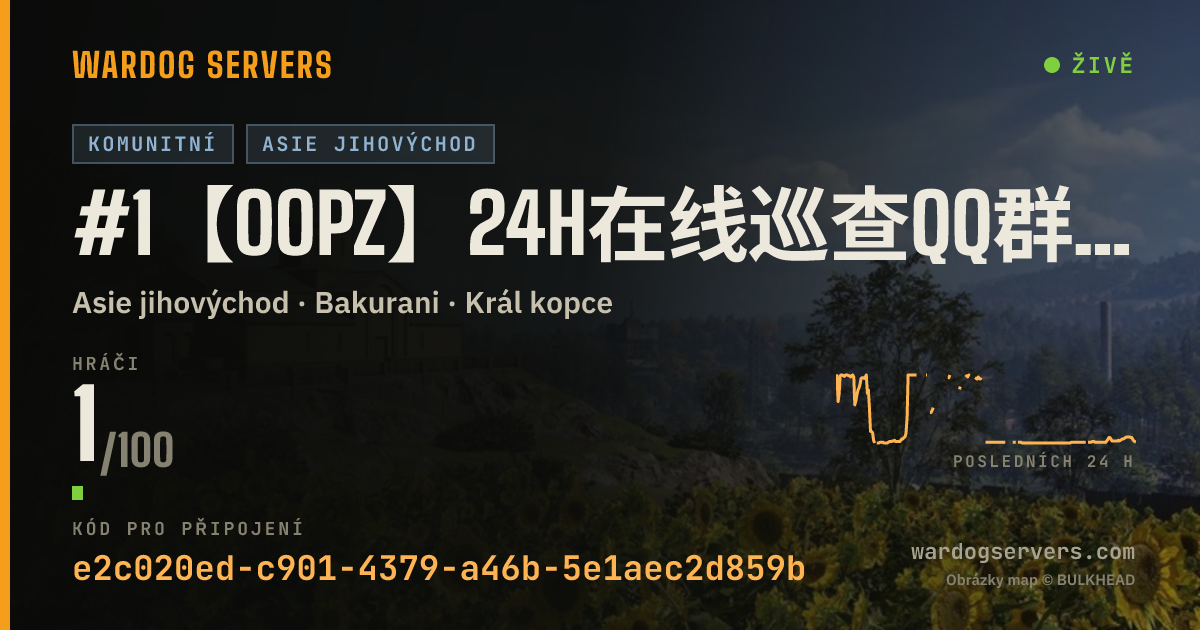 Živý stavový banner serveru #1【OOPZ】24H在线巡查QQ群552055238&组队就来oopz651916&柚柚电竞