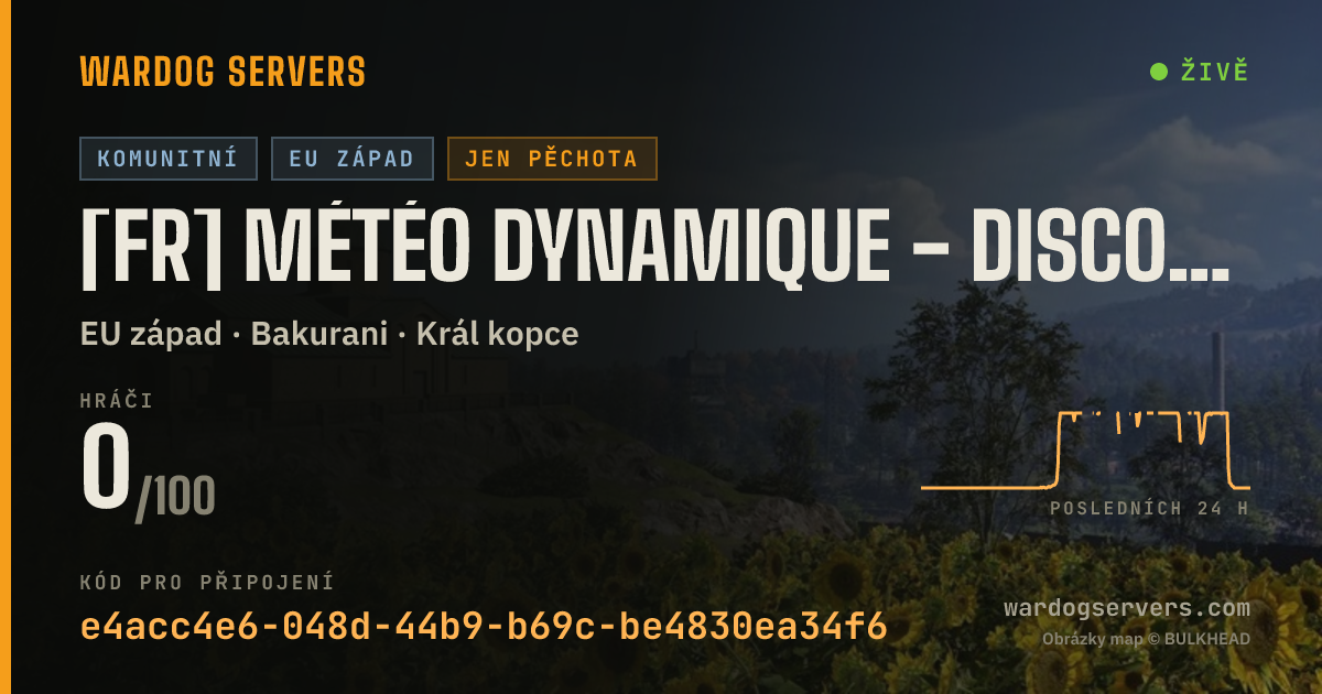 Živý stavový banner serveru [FR] Météo dynamique - DISCORD.GG/KENNY #2 KGG