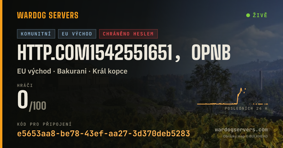 Živý stavový banner serveru http.com1542551651，opnb