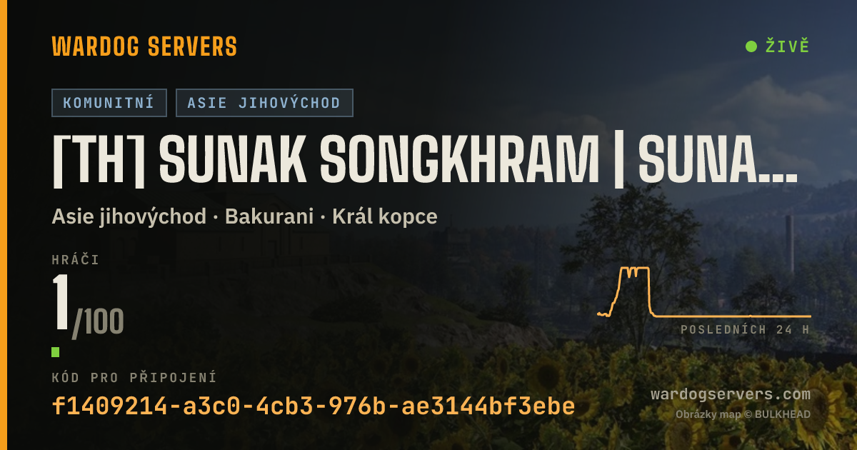 Živý stavový banner serveru [TH] Sunak Songkhram | sunaksongkhram.com